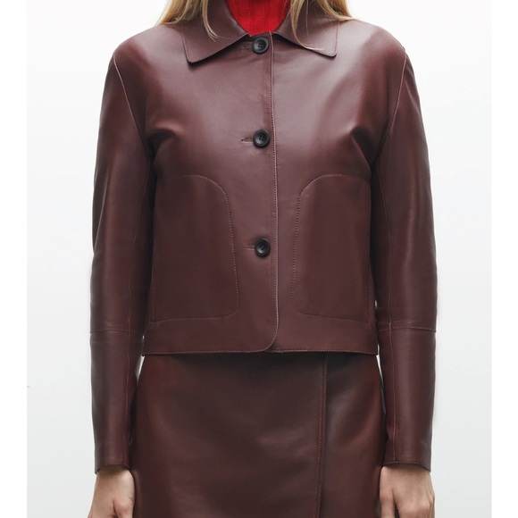 COPY - EMY | Leather Jacket ARMA - Picture 3 of 5